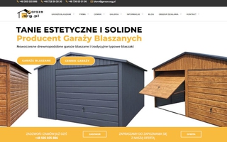 Top 3 najlepszych producentów garaży w woj. małopolskim