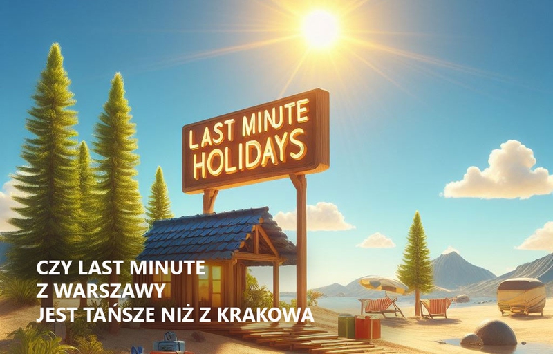 : Czy last minute z Warszawy jest tańsze niż z Krakowa?