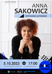 Spotkanie autorskie z Anną Sakowicz