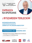 Otwarte spotkanie z Ryszardem Terleckim - Twój Sącz