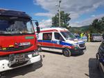 Z ostatniej chwili: wypadek na krajówce w Tęgoborzy. Są ranni, trwa akcja ratunkowa