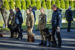 Nowy Sącz. Kolejni psi saperzy trafili na Ukrainę. KE: zwierzęta są bezpieczne