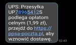 Uważaj na SMS’y dotyczące rzekomych dopłat do przesyłek kurierskich lub zmiany danych adresowych dotyczących przesyłki