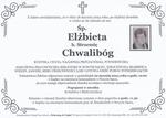 Śp. Elżbieta Chwalibóg