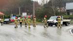 Poważny wypadek na skrzyżowaniu w Nowym Sączu. Są poszkodowani [ZDJĘCIA]