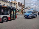 W zatoczce autobus, a przy nim radiowóz. Dlaczego interweniowała policja na Lwowskiej