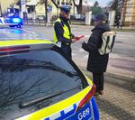 Odblaskowy początek wiosny z sądecką drogówką