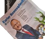 Kurier Nowosądecki w każdym domu. Kampania prezydenta wbrew apelom PKW