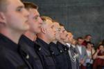 Ślubowanie nowo przyjętych funkcjonariuszy i wręczenie odznaczeń