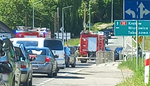 Wypadek na drodze krajowej pod Nowym Sączem. Poszkodowanych nie brakuje