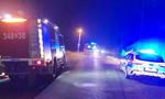 Wypadek na ulicy Mała Poręba. Akcja ratownicza pod osłoną nocy