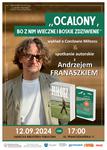 Andrzej Franaszek - spotkanie autorskie i wykład o Czesławie Miłoszu