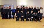Wizyta uczniów klas mundurowych w sądeckiej komendzie