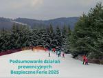 "Bezpieczne Ferie 2025" - podsumowanie działań prewencyjnych małopolskiej Policji