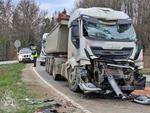 Zderzenie ciężarówek w Rdziostowie. Jedna osoba poszkodowana - Nowy Sącz Info