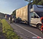 Utrudnienia na DK75 - zderzyły się trzy pojazdy