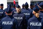 Ślubowanie nowo przyjętych policjantów
