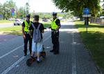 Bezpieczni kierujący jednośladami - działania prewencyjno-kontrolne sądeckiej drogówki