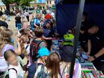 Profilaktyka i promocja zawodu policjanta na pikniku towarzyszącym obchodom Święta Policji w Starym Sączu