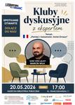 "Klub literacki z ekspertem" - Marcin Wilk w bibliotece