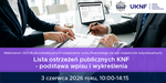 Webinarium CEDUR "Lista ostrzeżeń publicznych KNF - podstawa wpisu i wykreślenia"