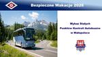 Wykaz punktów kontroli autobusów w Małopolsce - wakacje 2026
