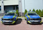 Policjanci z komisariatów w Piwnicznej-Zdroju i Łososinie Dolnej mają nowe radiowozy
