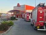 Pożar instalacji w sklepie Auchan. Klienci i pracownicy ewakuowani