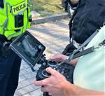 Cykliczne działania kontrolne i policyjny dron w akcji