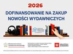 Dofinansowanie na zakup nowości wydawniczych