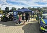 #DzielnicowyBliżejNas: Kryniccy policjanci promowali bezpieczeństwo podczas osiedlowego festynu