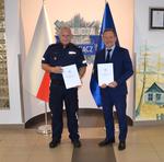 Kolejne porozumienie o współpracy między sądecką Policją a szkołą w Marcinkowicach