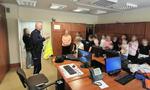 Wizyta czwartoklasistów w Komisariacie Policji w Krynicy-Zdroju