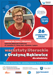 Warsztaty literackie dla młodzieży z Grażyną Bąkiewicz