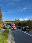 Na DK75 w Nowej Wsi Seat wypadł z drogi i uderzył w latarnię - Nowy Sącz Info