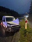 Zderzenie ciężarówki i samochodu dostawczego na DK75. Kierowca trafił do szpitala - Nowy Sącz Info